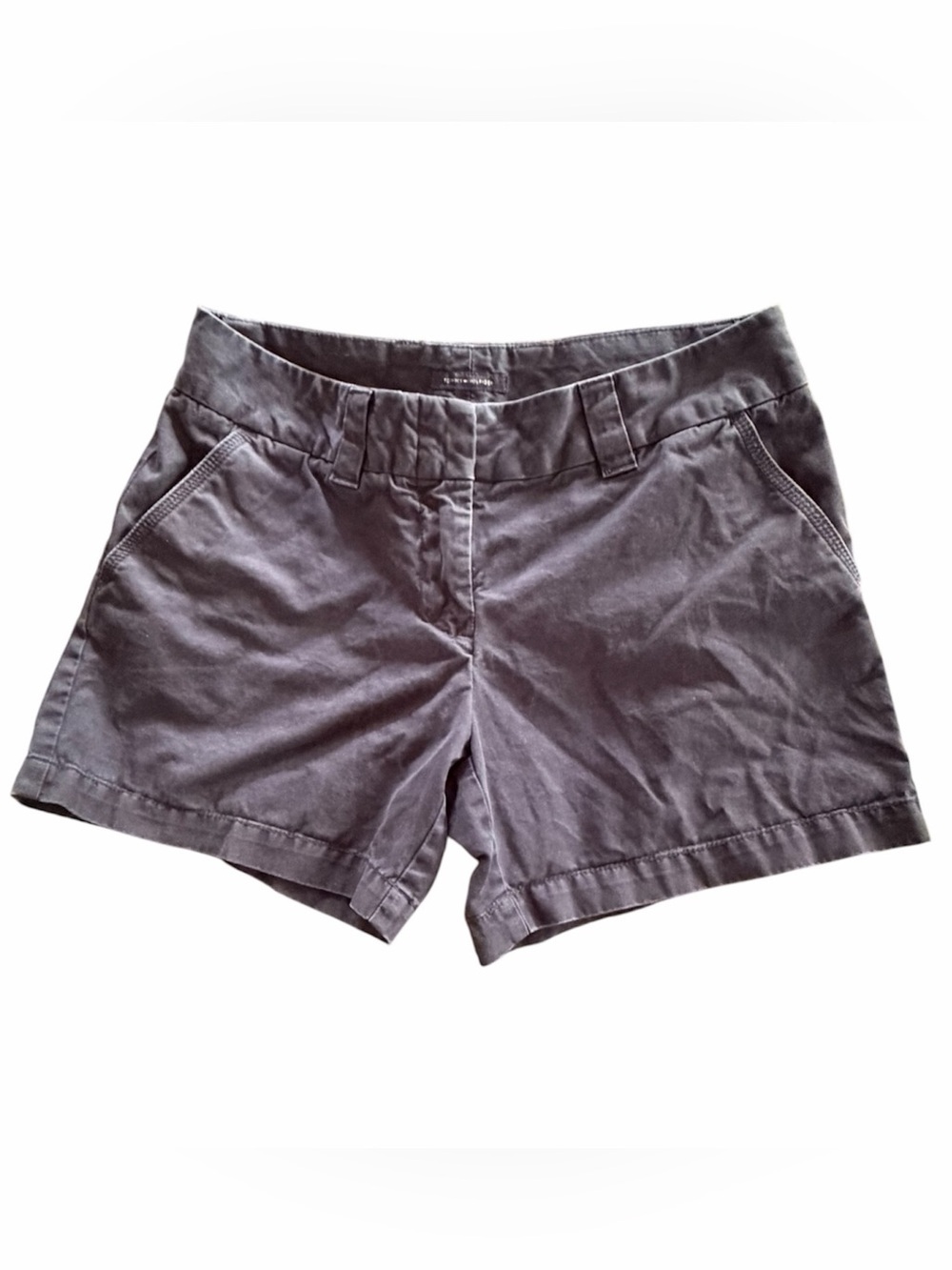 Tommy Hilfiger Women's Navy Blue Cotton Shorts